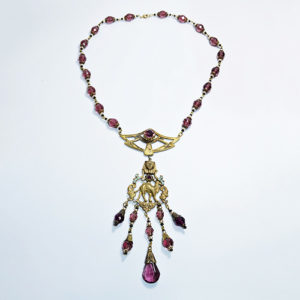 Antique Amethyst Necklace