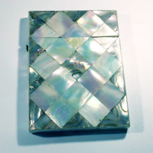 Mother Of Pearl Cigarette Case