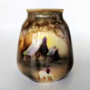 Painted Porcelain Vase